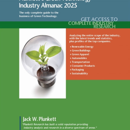 Plunketts Green Technology Industry Almanac 2025