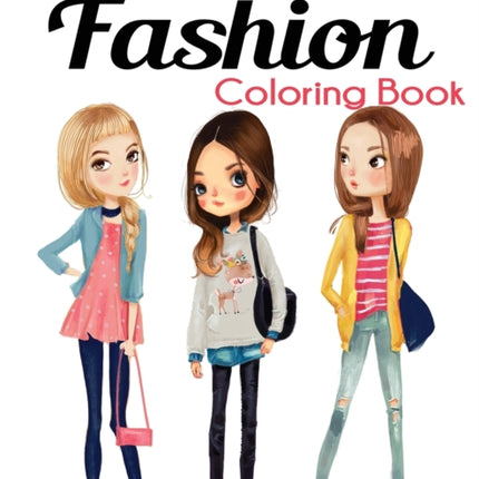 The Big Fashion Coloring Book