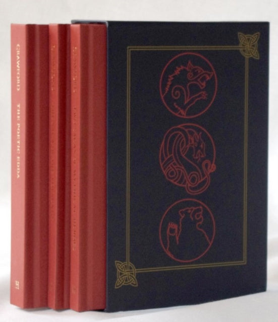 Jackson Crawford Three-Book Boxed Set: The Poetic Edda, The Saga of the Volsungs, and Two Sagas of Mythical Heroes