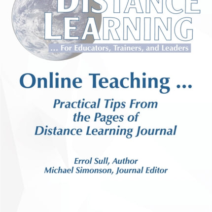 Distance Learning - Volume 16 Issue 4 2019