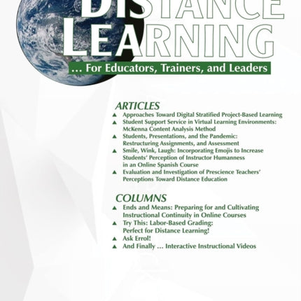 Distance Learning Volume 19, Issue 1 2022