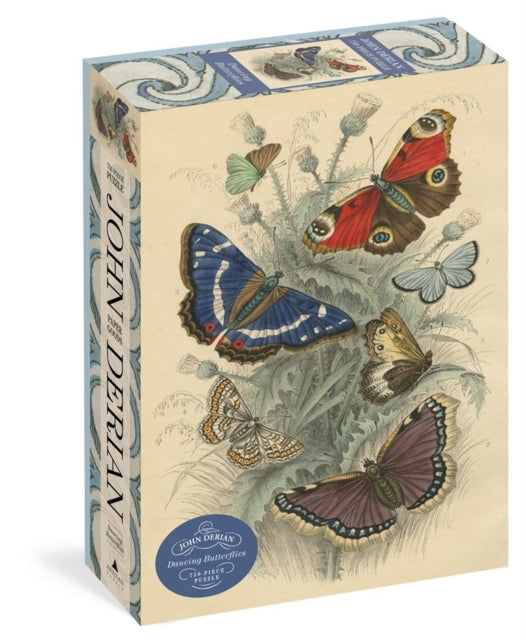 John Derian Paper Goods Dancing Butterflies 750Piece Puzzle