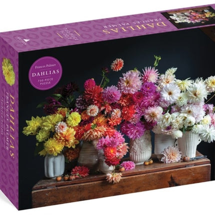 Dahlias 750Piece Puzzle