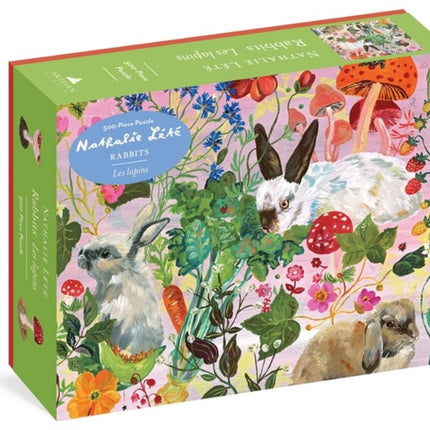 Nathalie Lete Rabbits 500Piece Puzzle