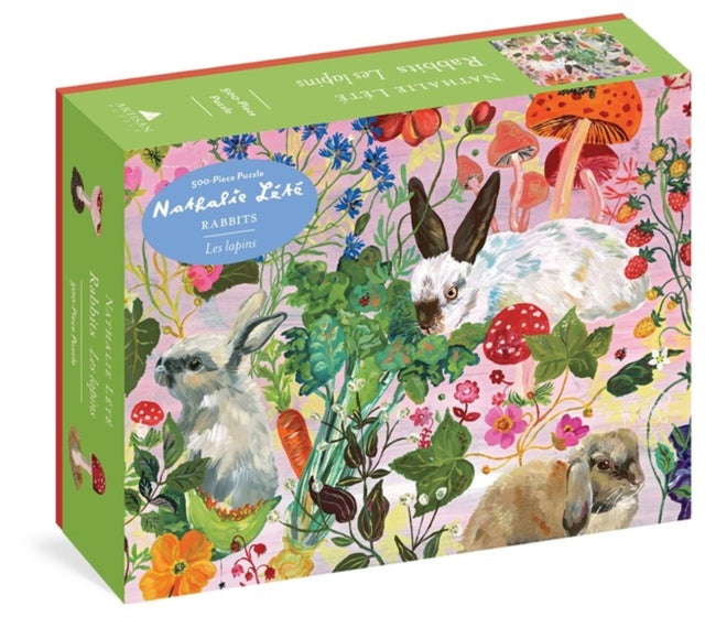 Nathalie Lete Rabbits 500Piece Puzzle