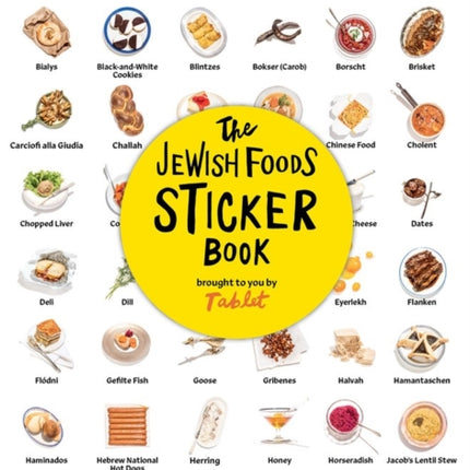 The Jewish Foods Sticker Book