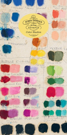 John Derian Paper Goods: Color Studies 80-Page