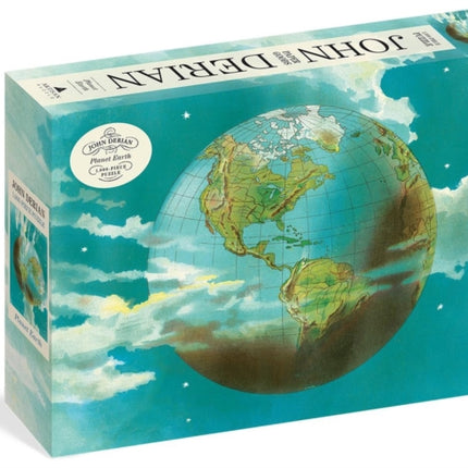 John Derian Paper Goods Planet Earth 1000Piece Puzzle