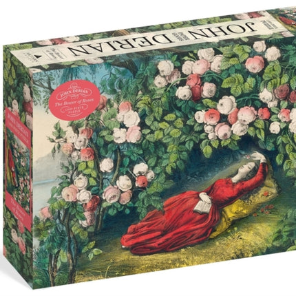 John Derian Paper Goods The Bower of Roses 1000Piece Puzzle