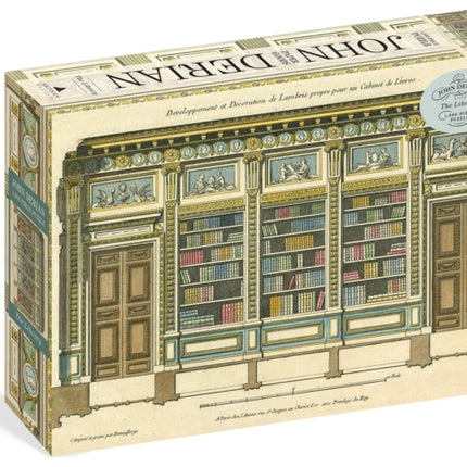 John Derian Paper Goods The Library 1000Piece Puzzle