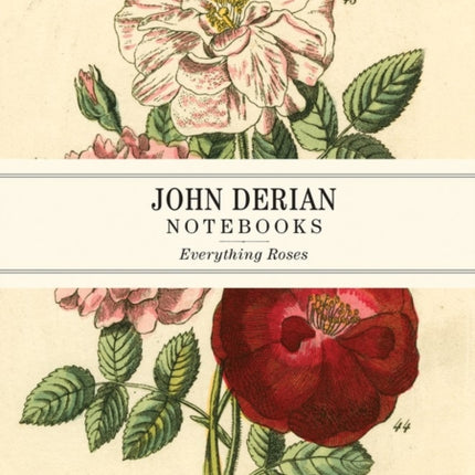 John Derian Paper Goods: Everything Roses Notebooks