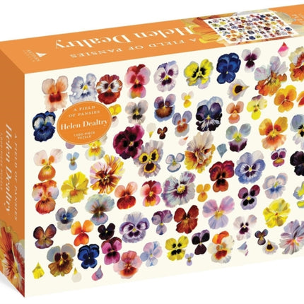 A Field of Pansies 1000Piece Puzzle