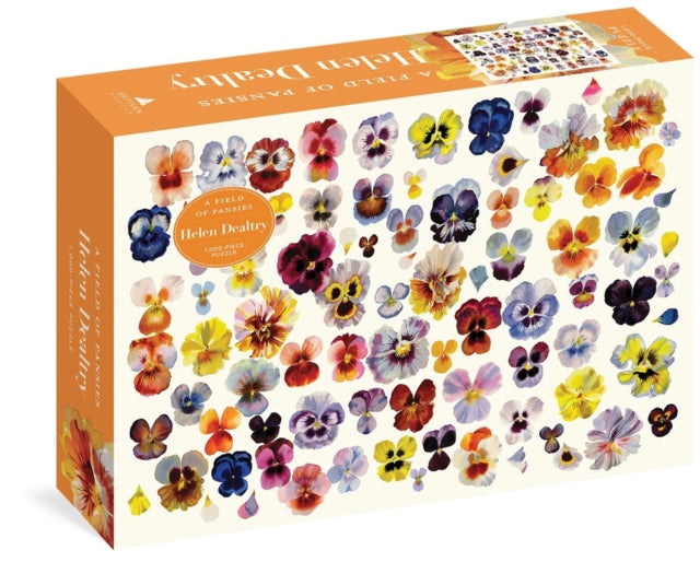 A Field of Pansies 1000Piece Puzzle