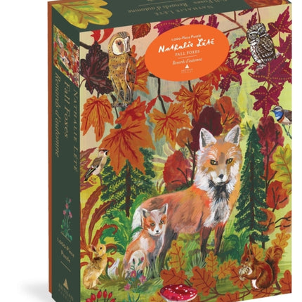 Nathalie Lété Fall Foxes 1000Piece Puzzle