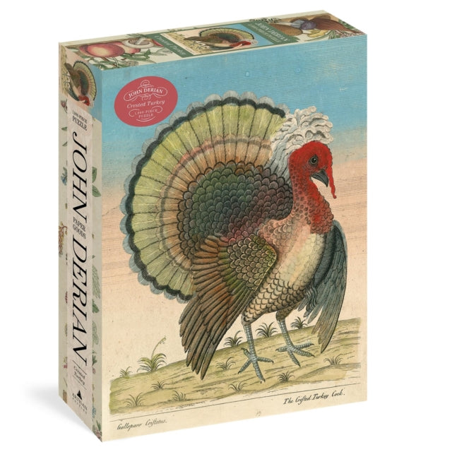 John Derian Paper Goods Crested Turkey 1000Piece Puzzle