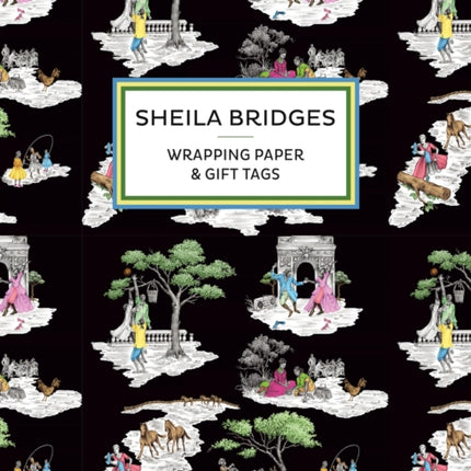 Sheila Bridges Wrapping Paper  Gift Tags