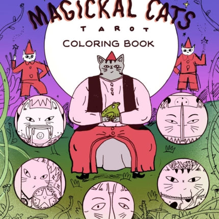 Magickal Cats Tarot Coloring Book