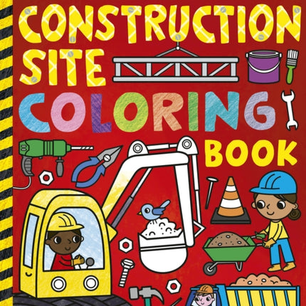 My Busy Construction Coloring Book