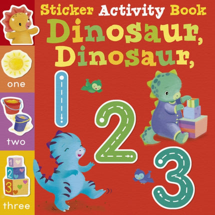 Dinosaur, Dinosaur 123: Sticker Activity Book