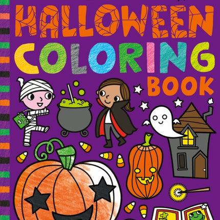 My Busy Halloween Coloring Book