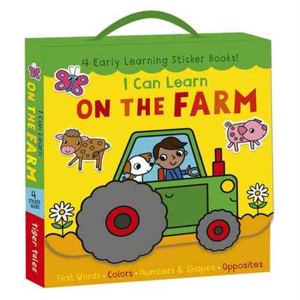 I Can Learn On the Farm: First Words, Colors, Numbers and Shapes, Opposites