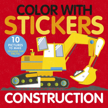 Color with Stickers Construction