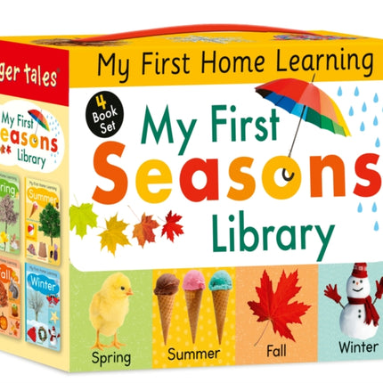 My First Seasons Library 4-Book Boxed Set: Celebrate Spring, Summer, Fall, and Winter!