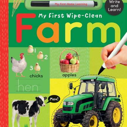 My First Wipe-Clean Farm: Write and Learn!