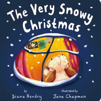 The Very Snowy Christmas: A Sparkly Christmas Board Book for Kids and Toddlers