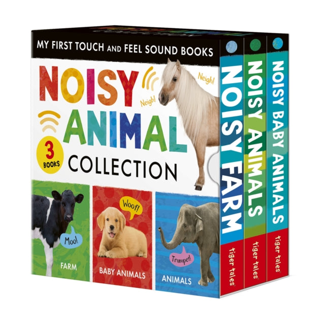 Noisy Animal 3Book Boxed Set My First Touch and Feel Sound Books