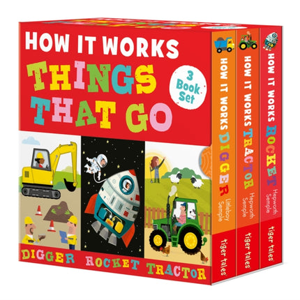 How it Works Things That Go 3Book Boxed Set