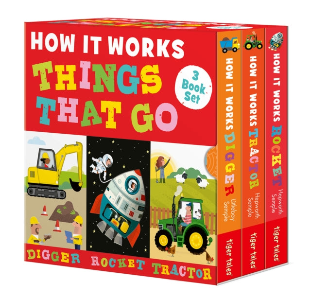 How it Works Things That Go 3Book Boxed Set