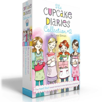 The Cupcake Diaries Collection #2 (Boxed Set): Katie, Batter Up!; Mia's Baker's Dozen; Emma All Stirred Up!; Alexis Cool as a Cupcake