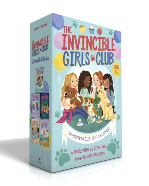 The Invincible Girls Club Unstoppable Collection (Boxed Set): Home Sweet Forever Home; Art with Heart; Back to Nature; Quilting a Legacy; Recess All-Stars