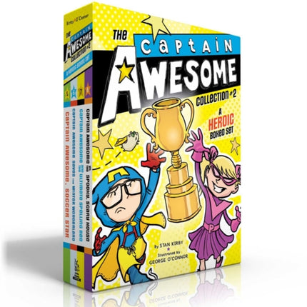 The Captain Awesome Collection No. 2 (Boxed Set): Captain Awesome, Soccer Star; Captain Awesome Saves the Winter Wonderland; Captain Awesome and the Ultimate Spelling Bee; Captain Awesome vs. the Spooky, Scary House