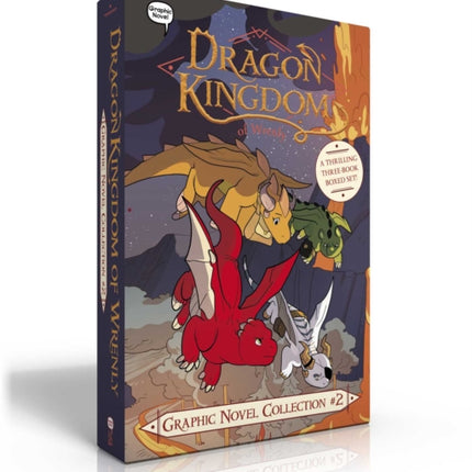 Dragon Kingdom of Wrenly Graphic Novel Collection #2 (Boxed Set): Ghost Island; Inferno New Year; Ice Dragon