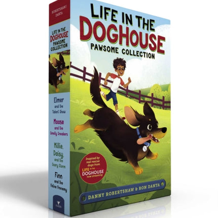 Life in the Doghouse Pawsome Collection (Boxed Set): Elmer and the Talent Show; Moose and the Smelly Sneakers; Millie, Daisy, and the Scary Storm; Finn and the Feline Frenemy