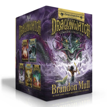 Dragonwatch Complete Collection (Boxed Set): (Fablehaven Adventures) Dragonwatch; Wrath of the Dragon King; Master of the Phantom Isle; Champion of the Titan Games; Return of the Dragon Slayers