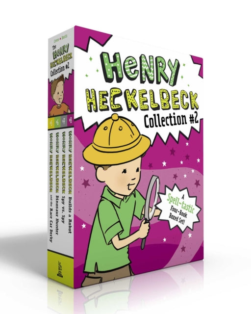 The Henry Heckelbeck Collection #2 (Boxed Set): Henry Heckelbeck and the Race Car Derby; Henry Heckelbeck Dinosaur Hunter; Henry Heckelbeck Spy vs. Spy; Henry Heckelbeck Builds a Robot