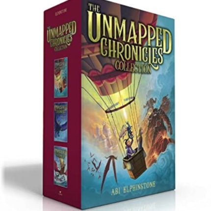 The Unmapped Chronicles Complete Collection (Boxed Set): Casper Tock and the Everdark Wings; The Bickery Twins and the Phoenix Tear; Zeb Bolt and the Ember Scroll