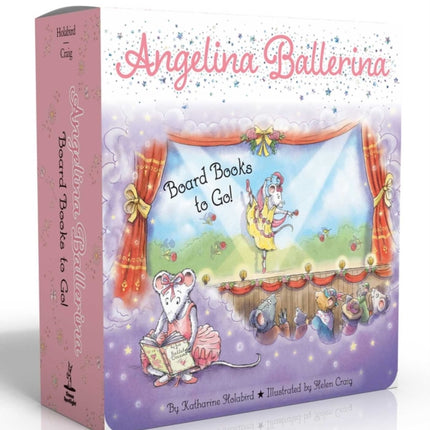 Angelina Ballerina Board Books to Go Boxed Set