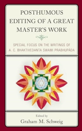 Posthumous Editing of a Great Masters Work