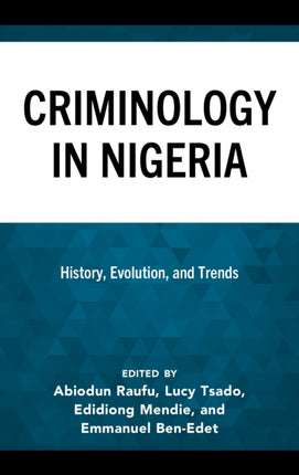 Criminology in Nigeria