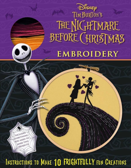 Disney Tim Burtons the Nightmare Before Christmas Embroidery