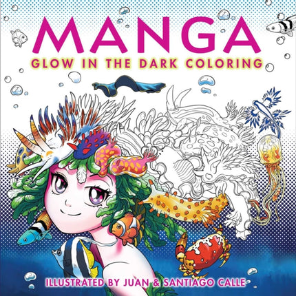 Manga Glow in the Dark Coloring