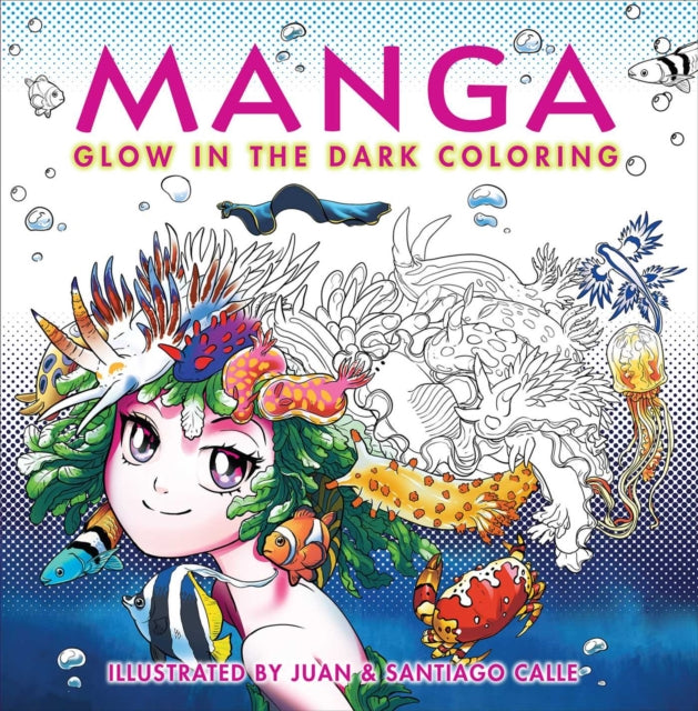 Manga Glow in the Dark Coloring