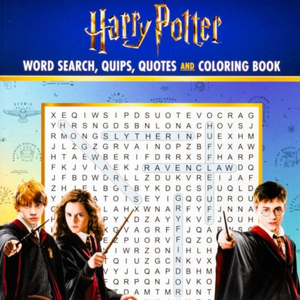 Harry Potter Word Search Quips Quotes and