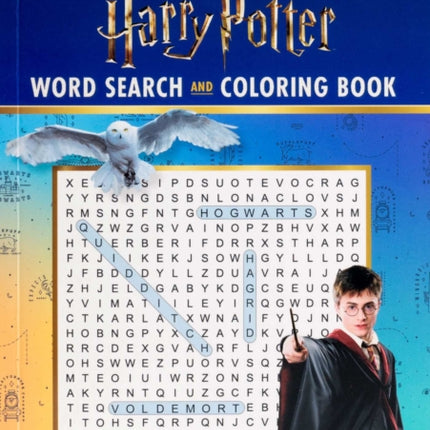 Harry Potter Word Search and Coloring Book
