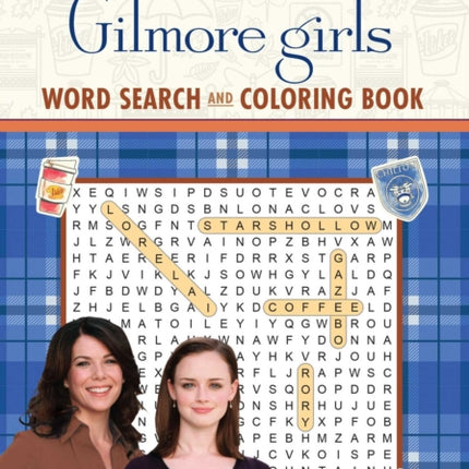 Gilmore Girls Word Search and Coloring Book