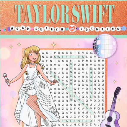 Taylor Swift Word Search and Coloring